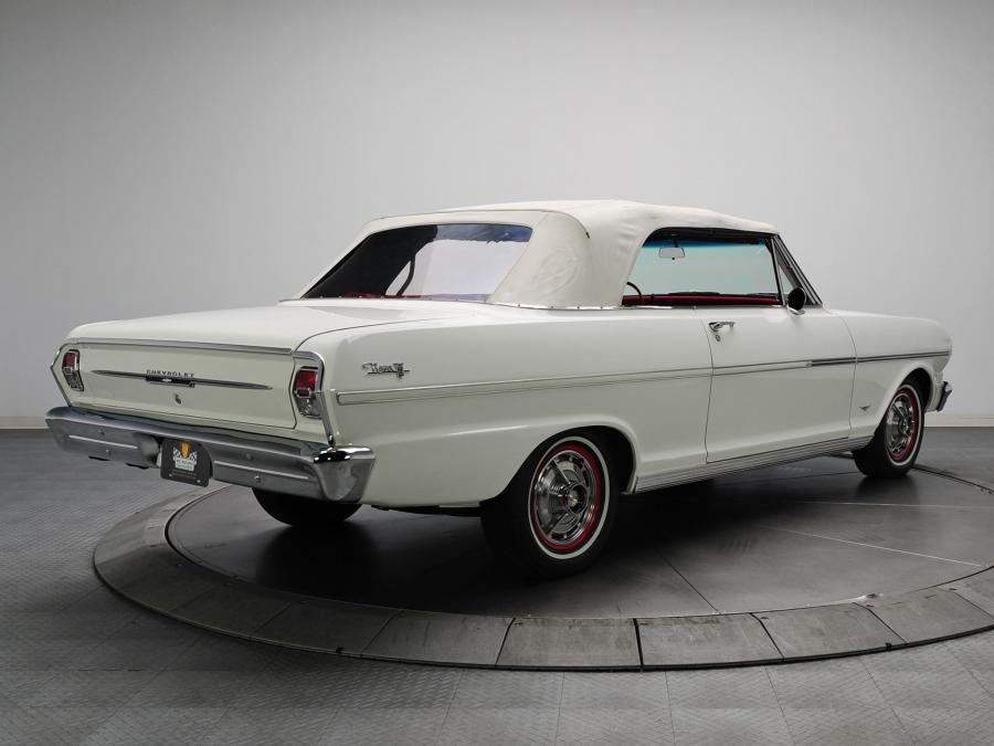  Chevrolet Chevy II Nova 400 Convertible 1963 года  (фото 8 из 12)